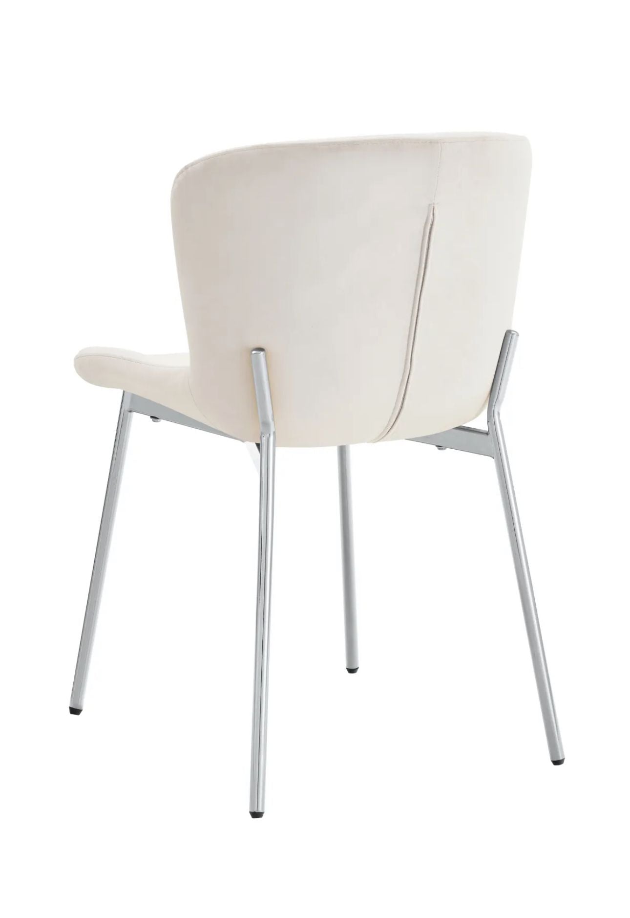 Chaises Hailey pied argent