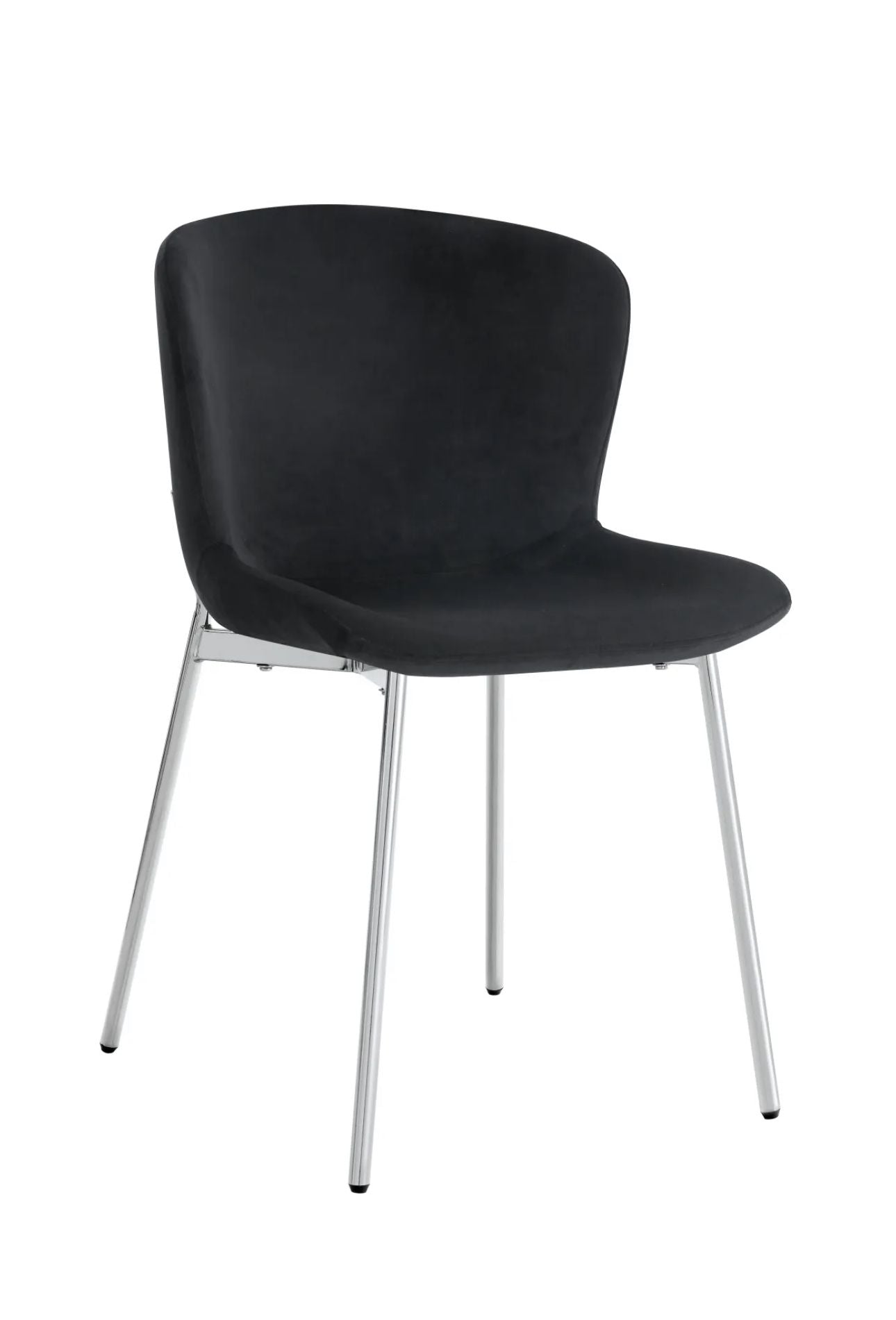 Chaises Hailey pied argent