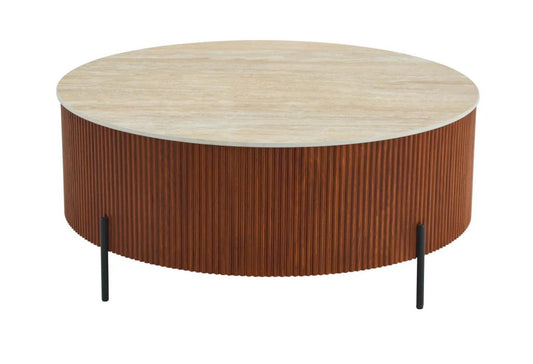 Table basses Ruby marron