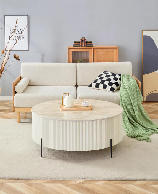 Table basses Ruby beige