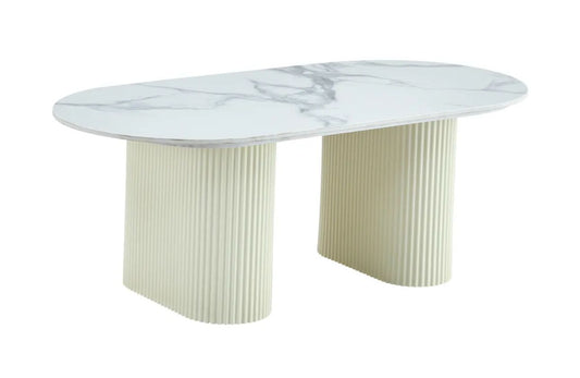 Tables basses Roxy plateau marbré