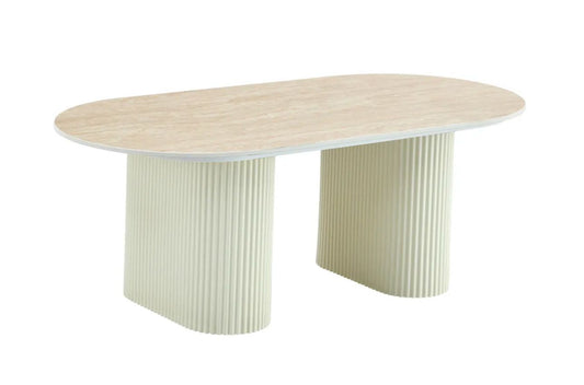 La tables basses Roxy plateau beige