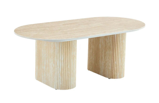 tables basses Roxy plateau beige