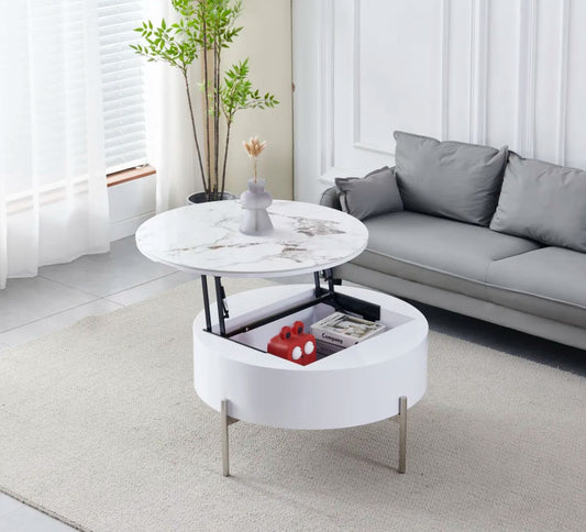 Tables basses Lou pied argenté