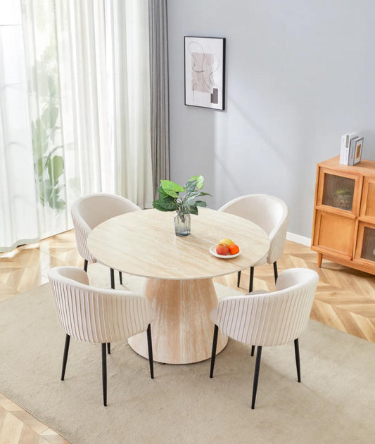 Table à manger Rosalia beige