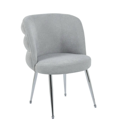 Chaise Sacha pied argent
