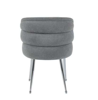 Chaise Sacha pied argent