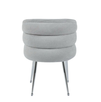 Chaise Sacha pied argent