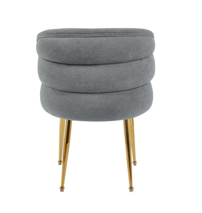 Chaise Sacha pied or