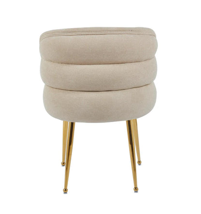 Chaise Sacha pied or