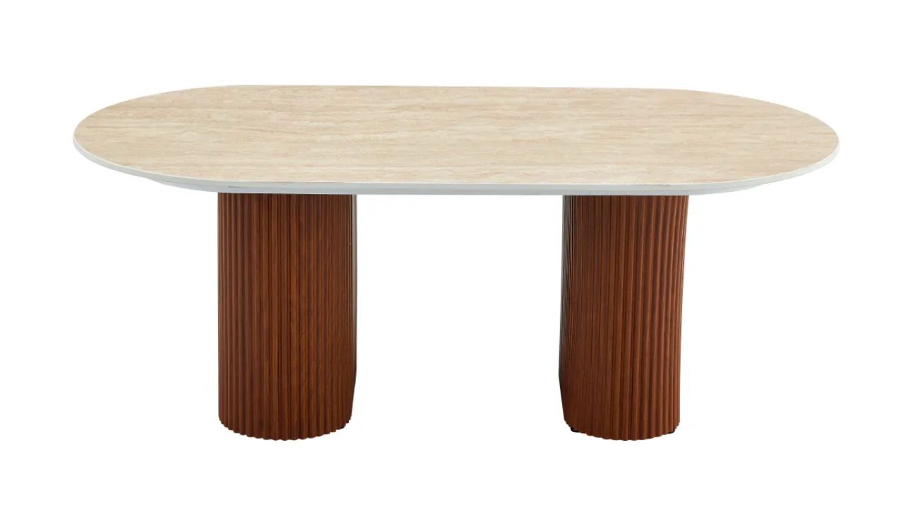 tables basses Roxy plateau beige