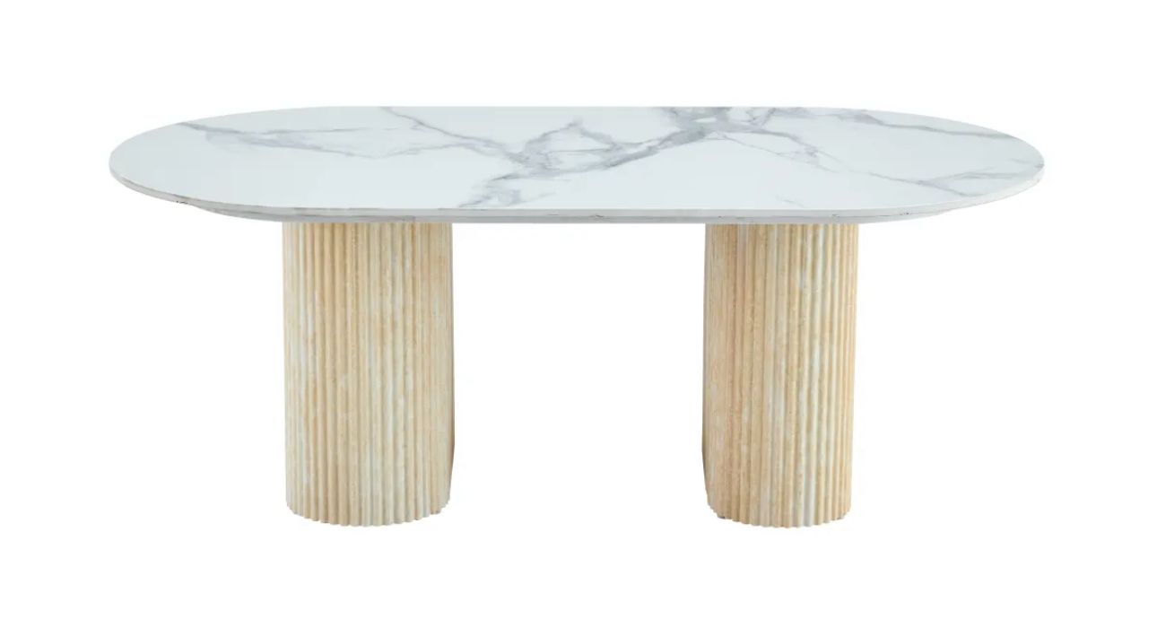 tables basses Roxy plateau marbré