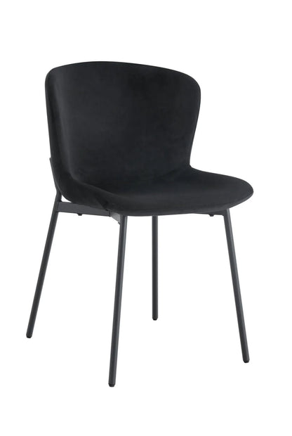 Chaises Hailey pied noir