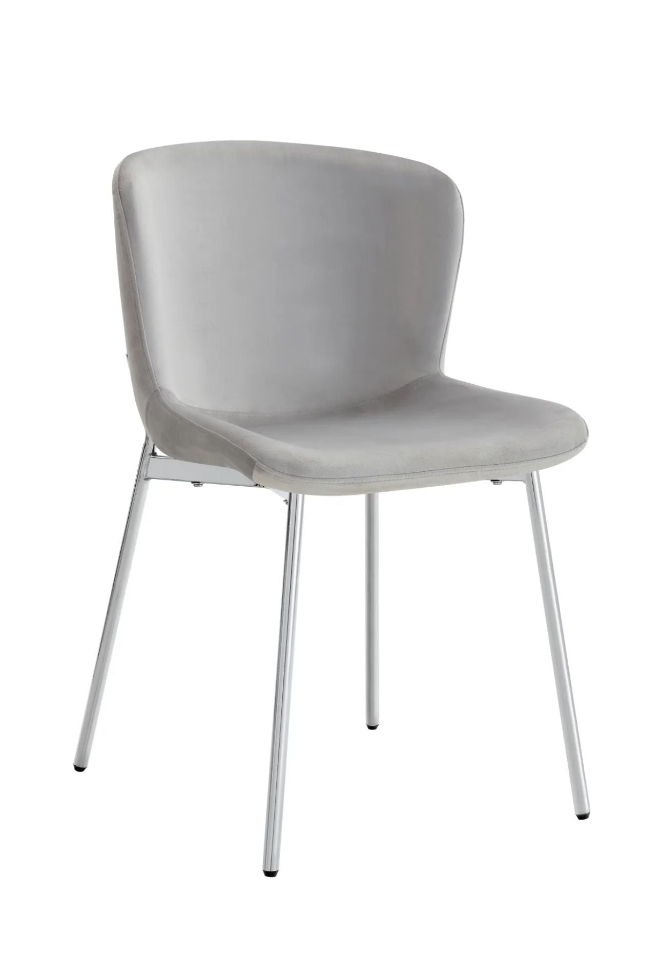 Chaises Hailey pied argent