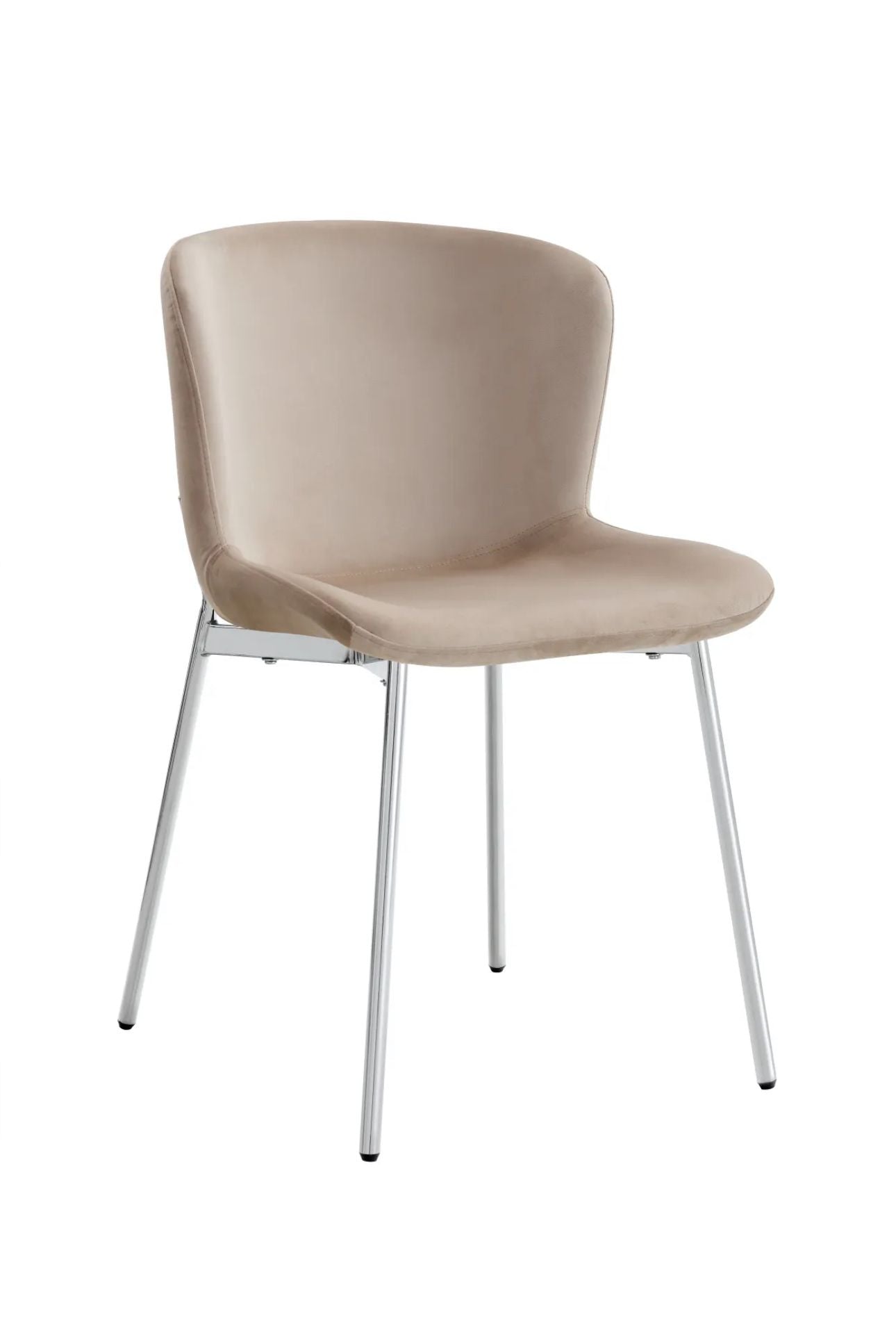 Chaises Hailey pied argent